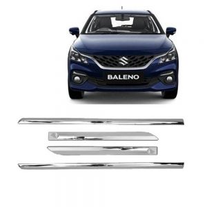 Door Side Beading For Baleno - silver